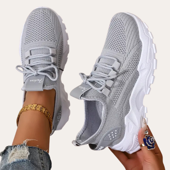 Orthopädische Sneakers für Damen mit Mesh-Obermaterial | Vestea