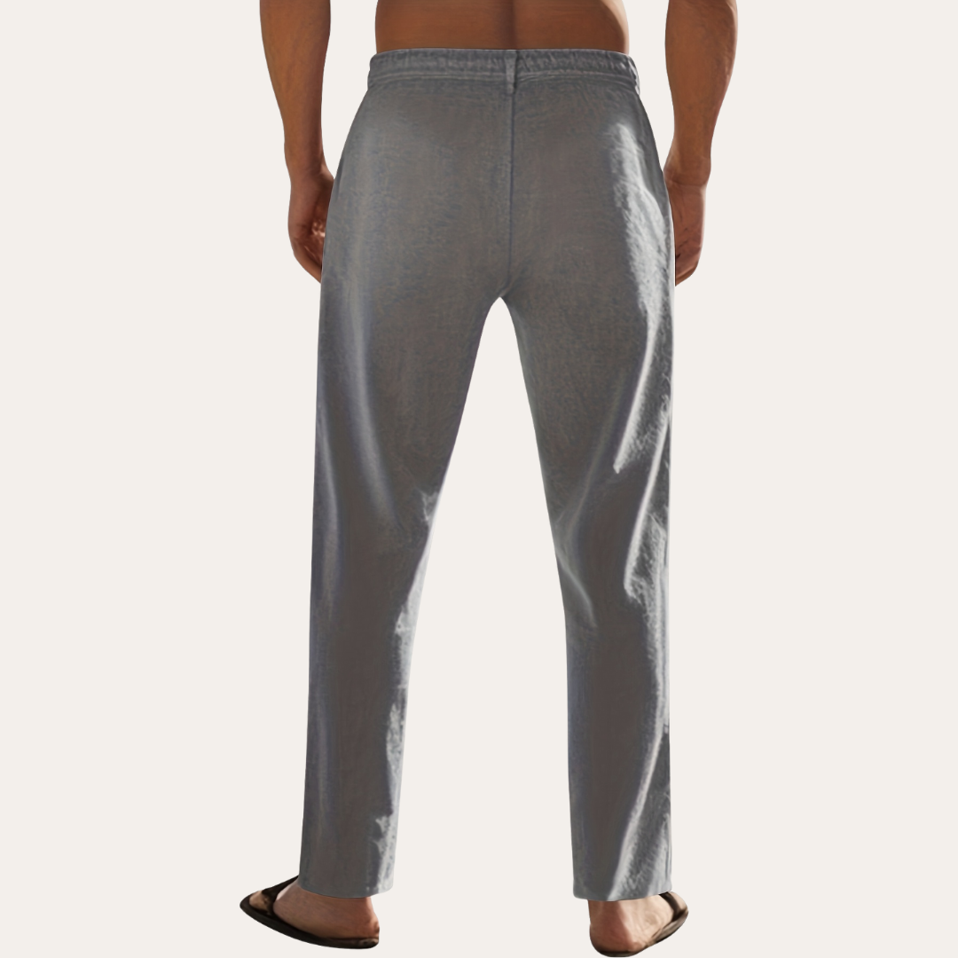 Lässige Herren Leinenhose  Atmungsaktive, bequeme für den Sommer | Vestea