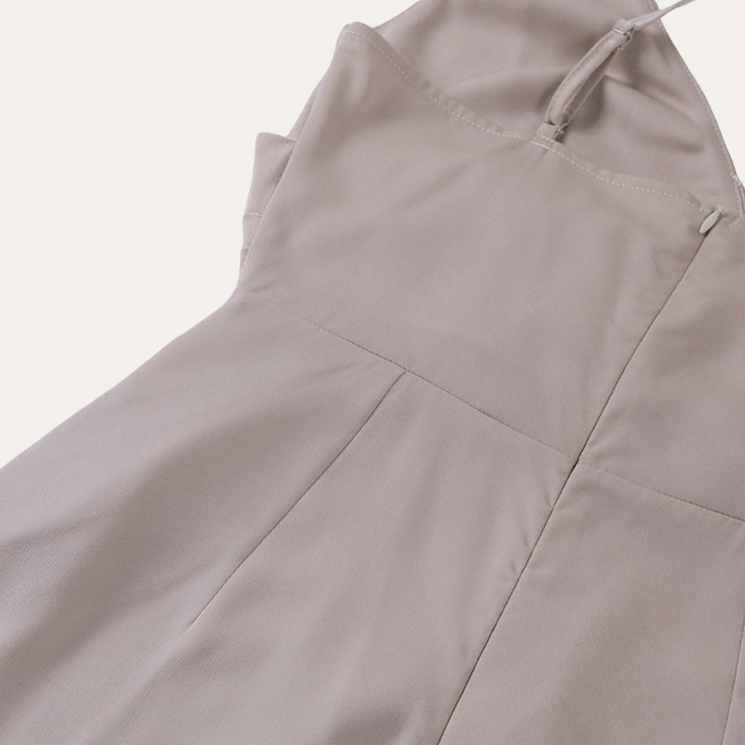 Vestea | Damen Satin Abendkleid