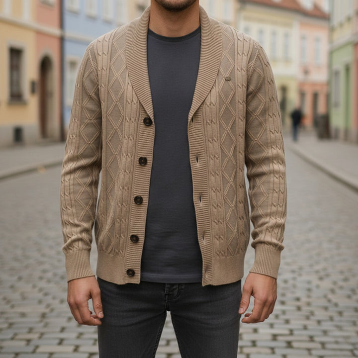 Herren-Cardigan mit Knöpfen | Vestea