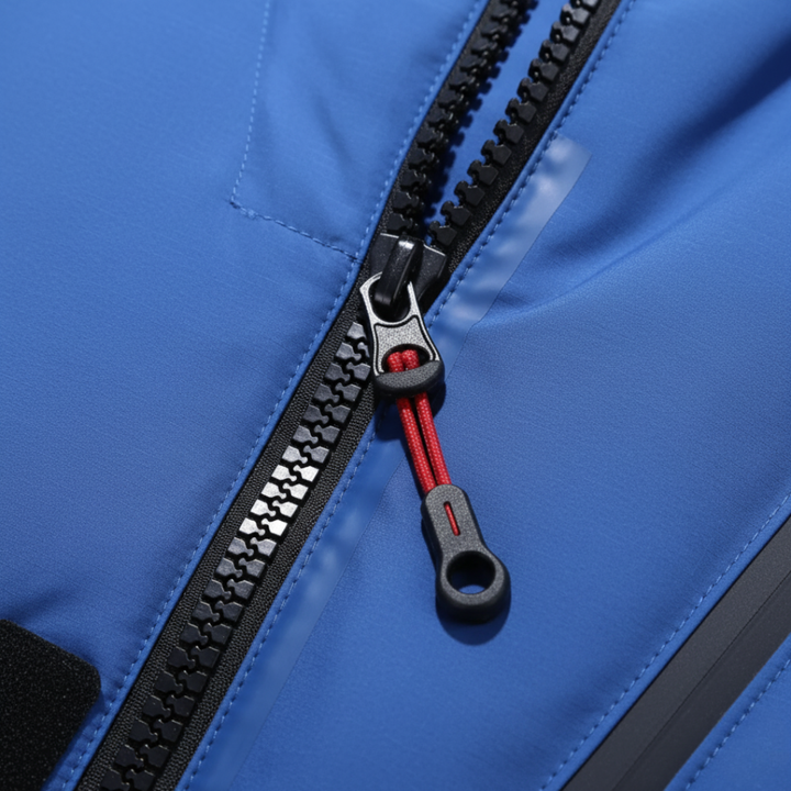 Herren Winterjacke Kapuze Materialmix | Vestea