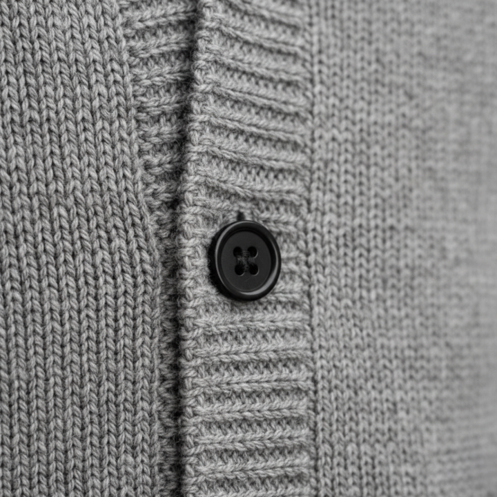Herren Strickweste Mit Knöpfen | Vestea