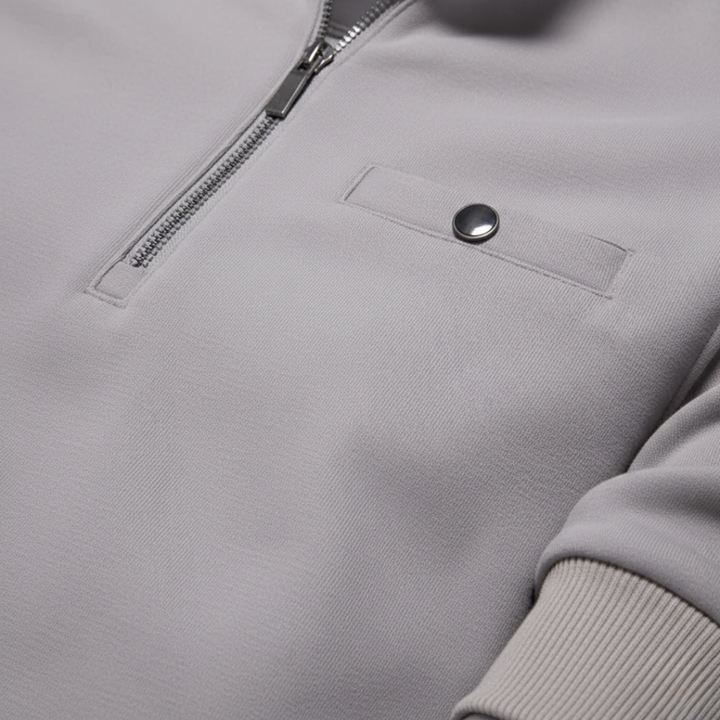 Sudadera para hombre con media cremallera