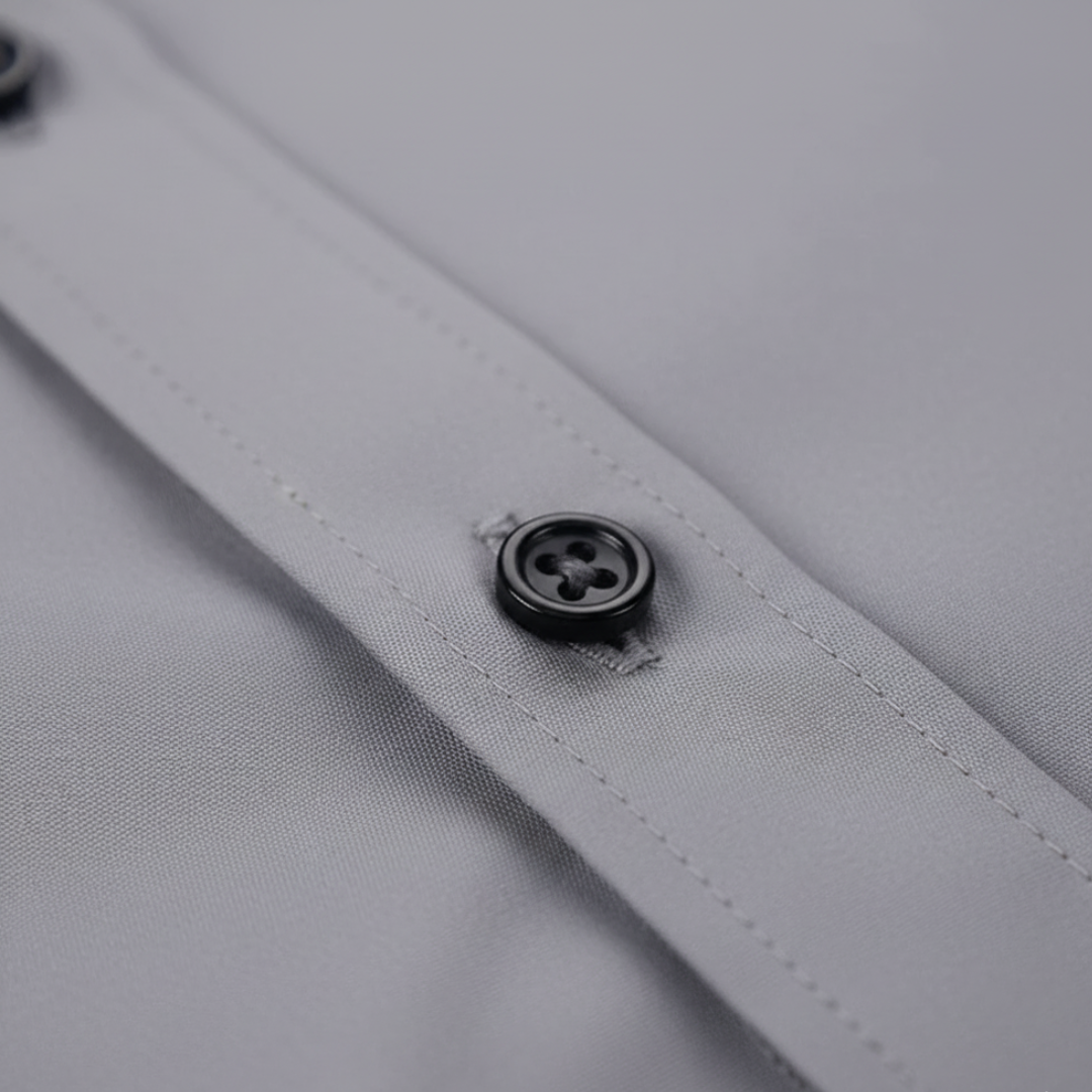 Herren Slim Fit Langarm Hemd | Vestea