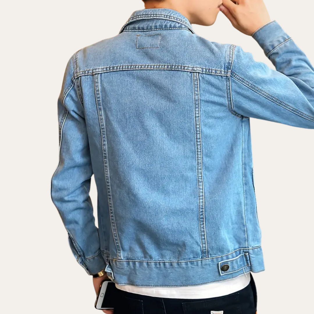Bequeme Passform & Stylische Denimjacke für Herren | Vestea