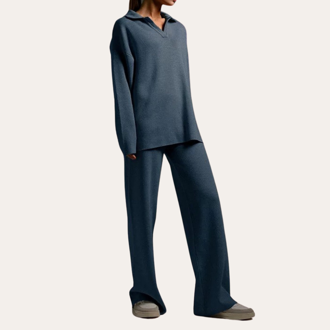 Vestea | Damen Strick-Loungewear-Set