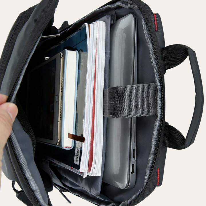 Diebstahlsicherer Herren Laptop Rucksack Wasserdicht USB Business Bag | Vestea