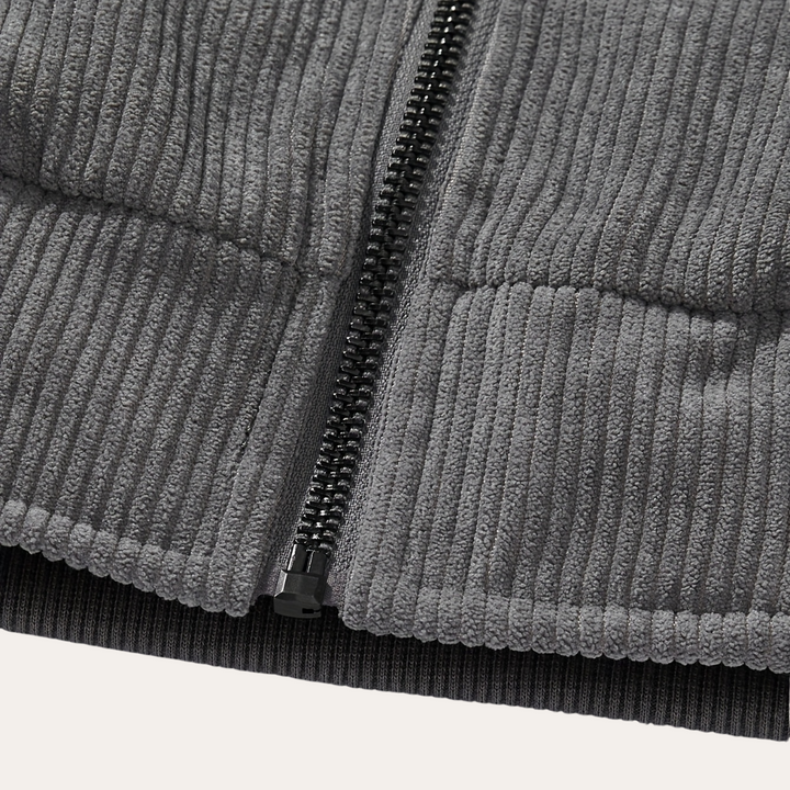 Herren-Cordjacke mit Teddyfutter | Vestea
