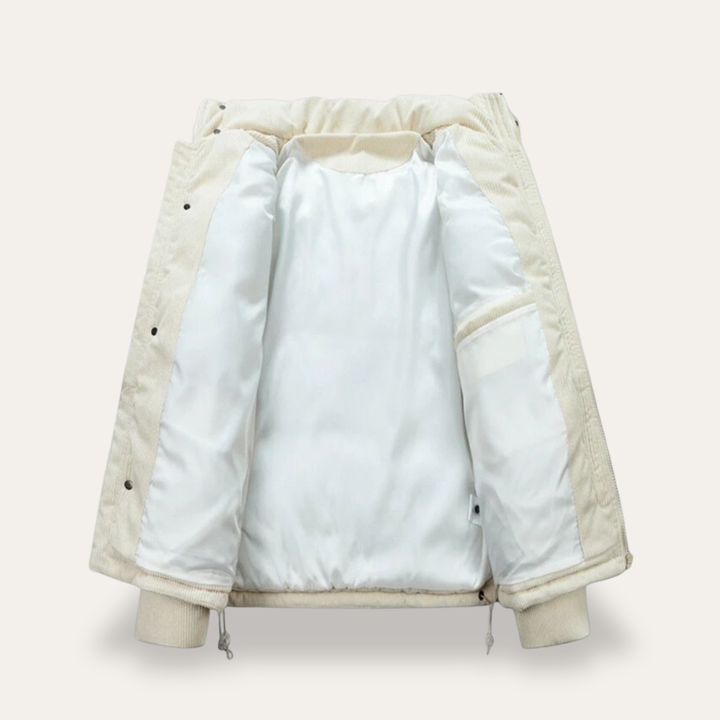 Herren Steppjacke aus Cord für Frühling und Herbst | Vestea