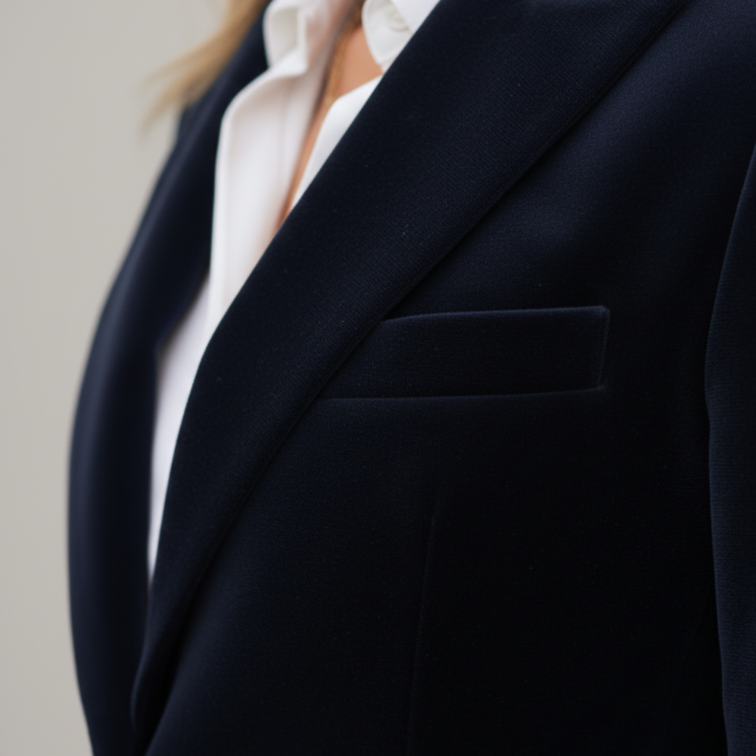 Samtblazer für Damen im klassischen Schnitt für Herbst/Winter | Vestea