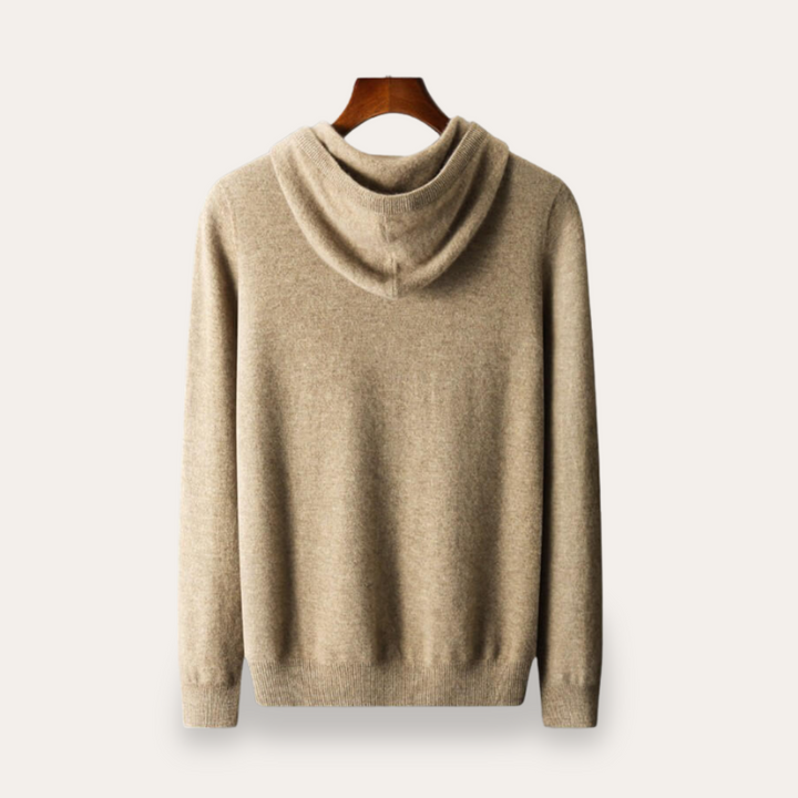 Herren Hoodie aus Wollmischung | Vestea