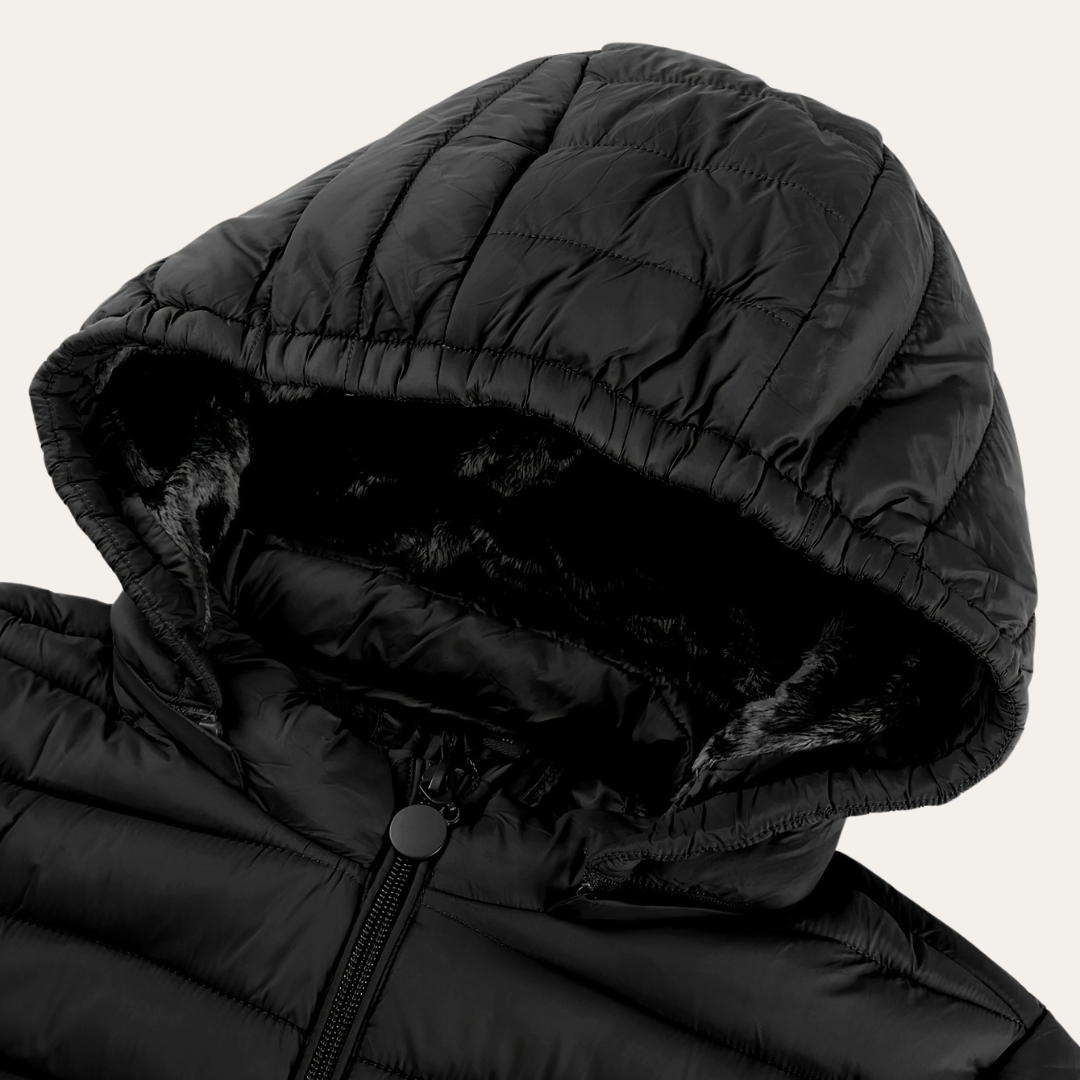 Damen Steppjacke mit Kapuze für den Winter | Vestea