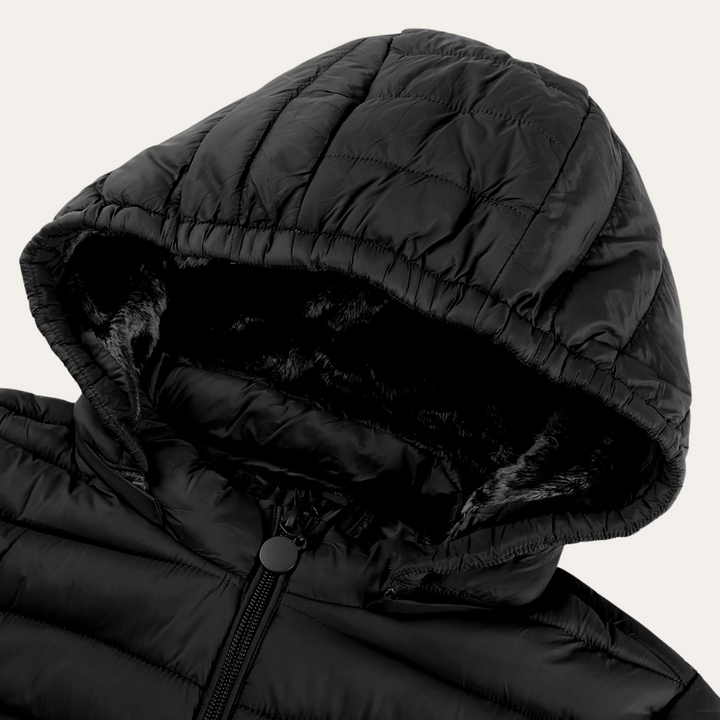 Damen Steppjacke mit Kapuze für den Winter | Vestea