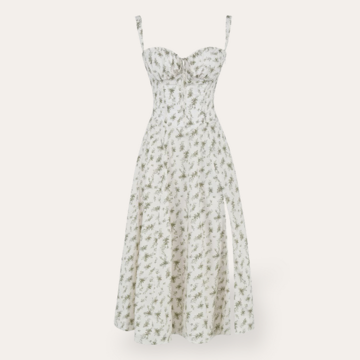 Damen Midi Kleid aus Viskose | Vestea