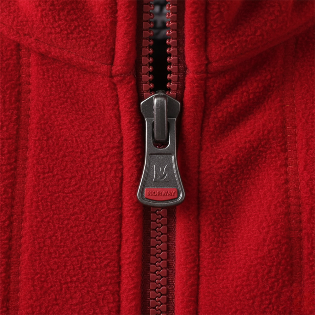 Herren Fleecejacke mit Reißverschluss für den Winter | Vestea