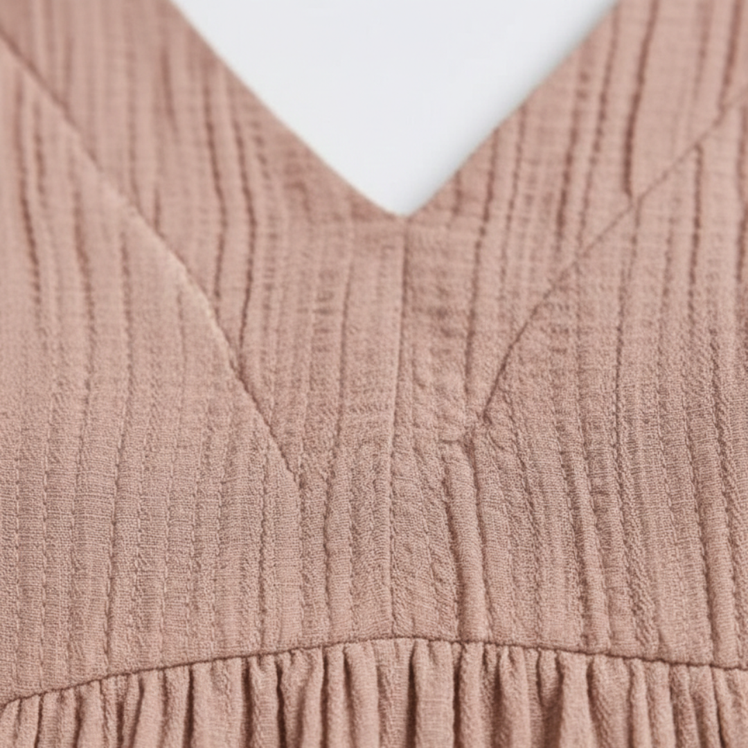 Robe courte à manches courtes avec contrôle du ventre pour femmes