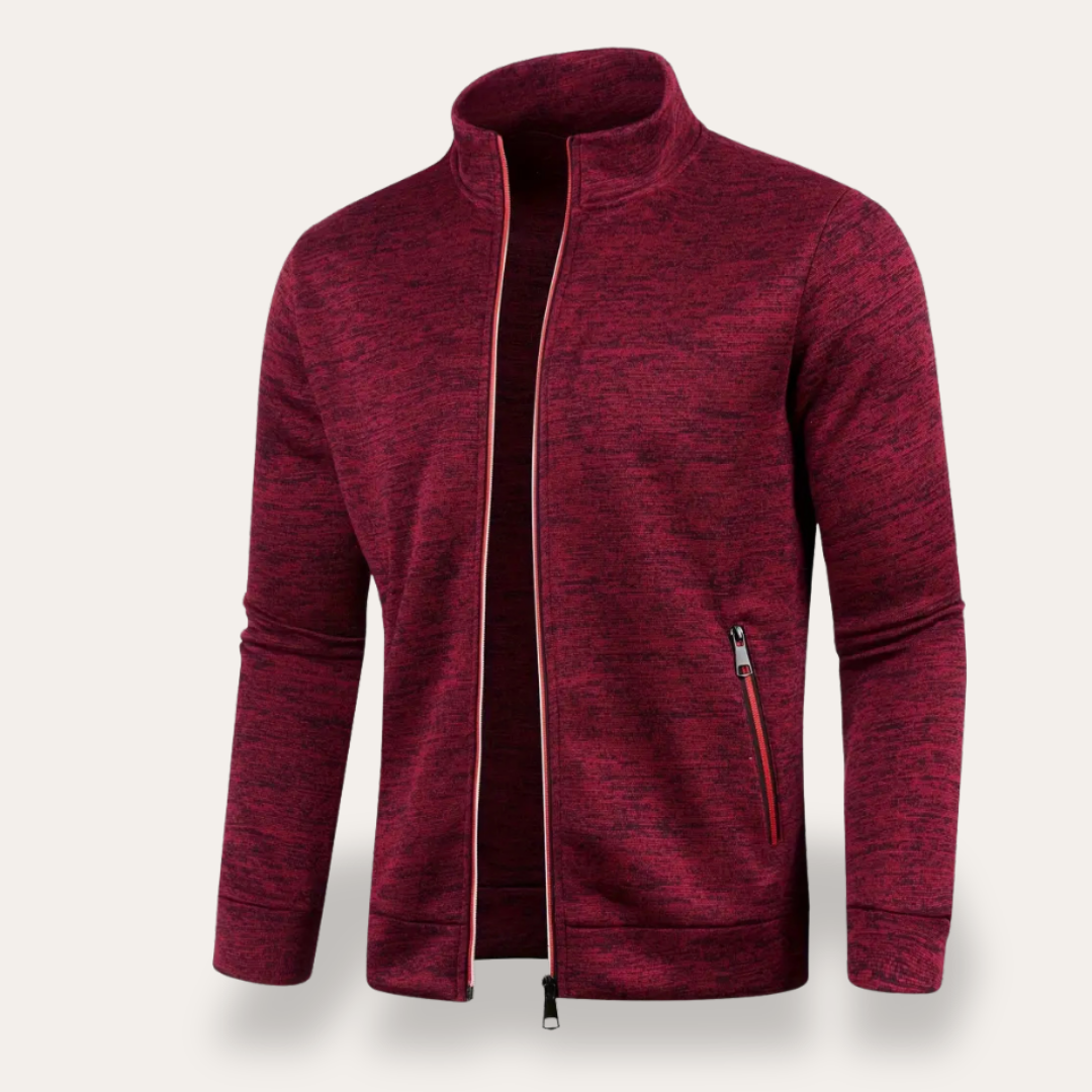 Atmungsaktiven Sportlichen Zip-Jacke für Herren | Vestea