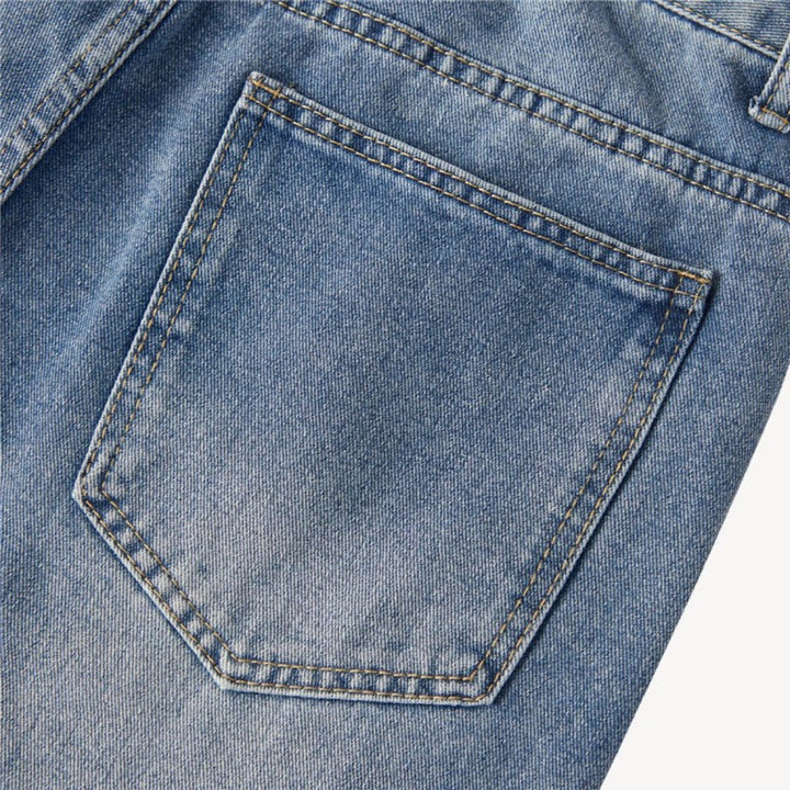 Herren Weite Baggy-Jeans-Shorts | Vestea