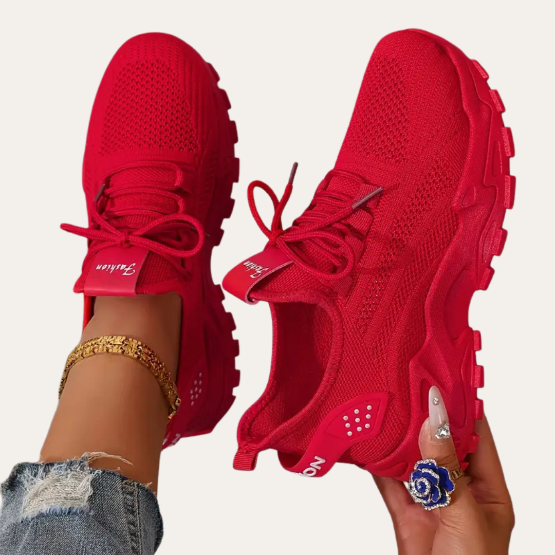 Orthopädische Sneakers für Damen mit Mesh-Obermaterial | Vestea