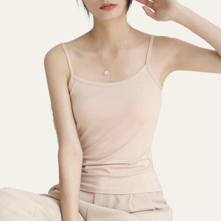 Vestea | Damen Baumwolle Spaghettitop Basic