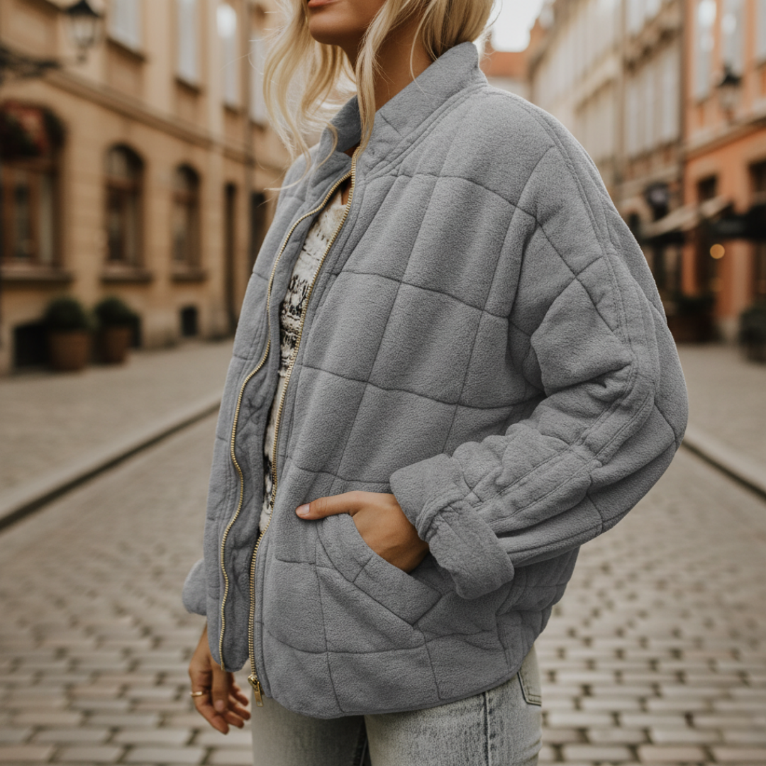 Damen Steppjacke Oversize | Vestea