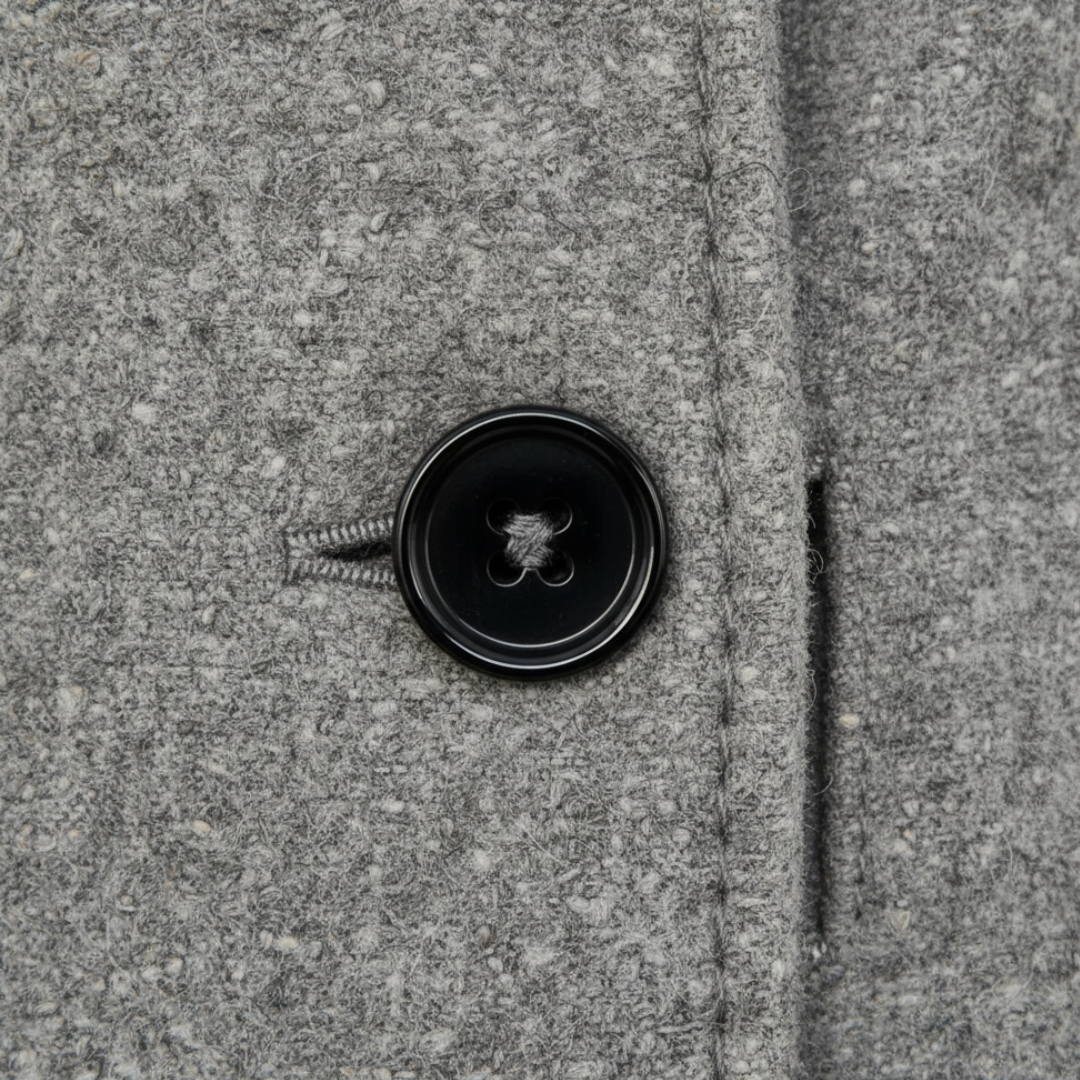 Damen Mantel Lang Polyester Elegant | Vestea