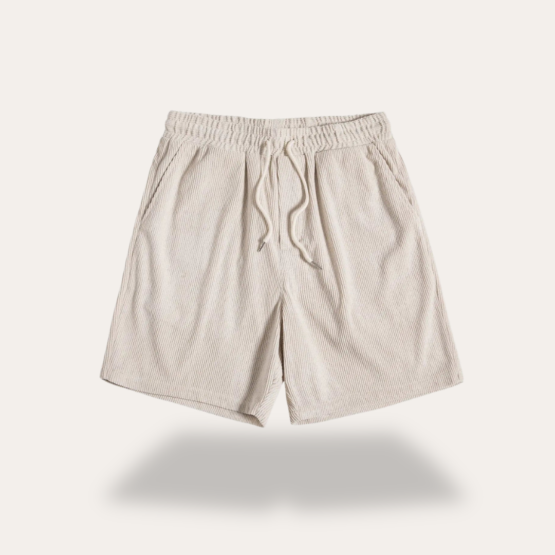 Vestea | Herren Leinen Zweiteiler Set – Kurzarm Hemd & Shorts