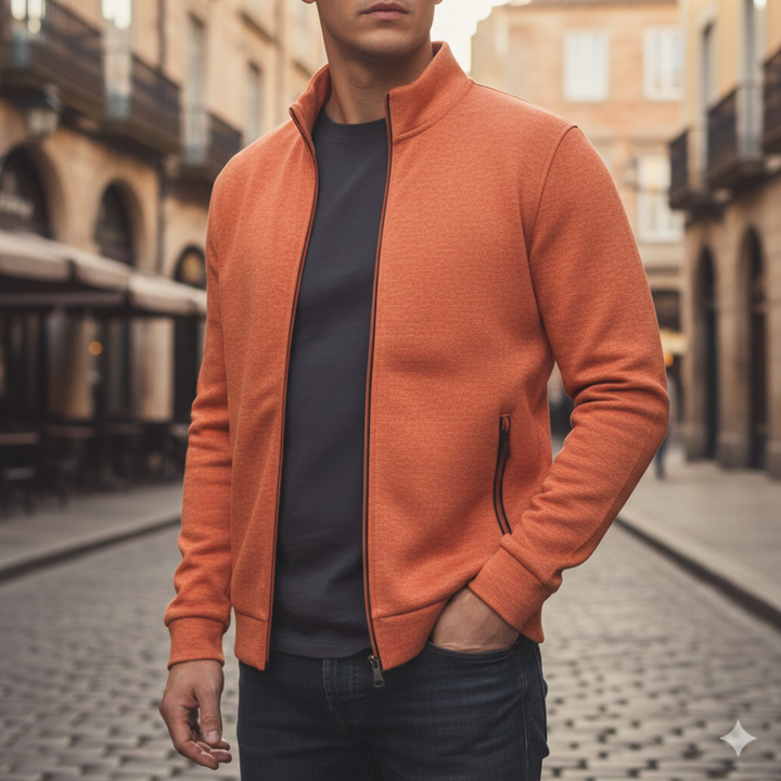 Bequeme Herren-Sportjacke mit Reißverschluss | Vestea