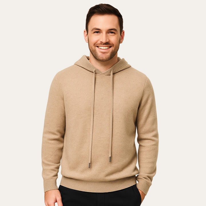 Herren Hoodie aus Wollmischung | Vestea