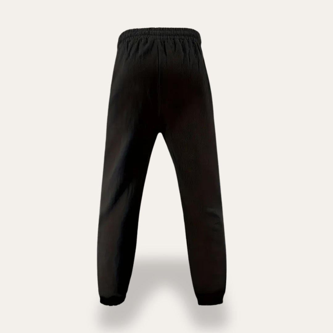 Herren Leinen Jogginghose , Atmungsaktive und bequeme Sommerhose für | Vestea