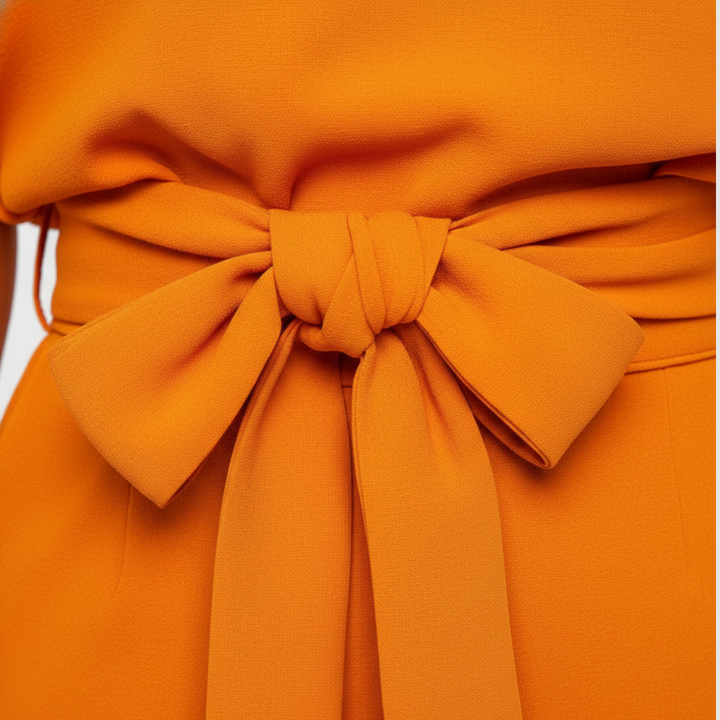 Damen Overall aus Polyester mit Gürtel | Vestea