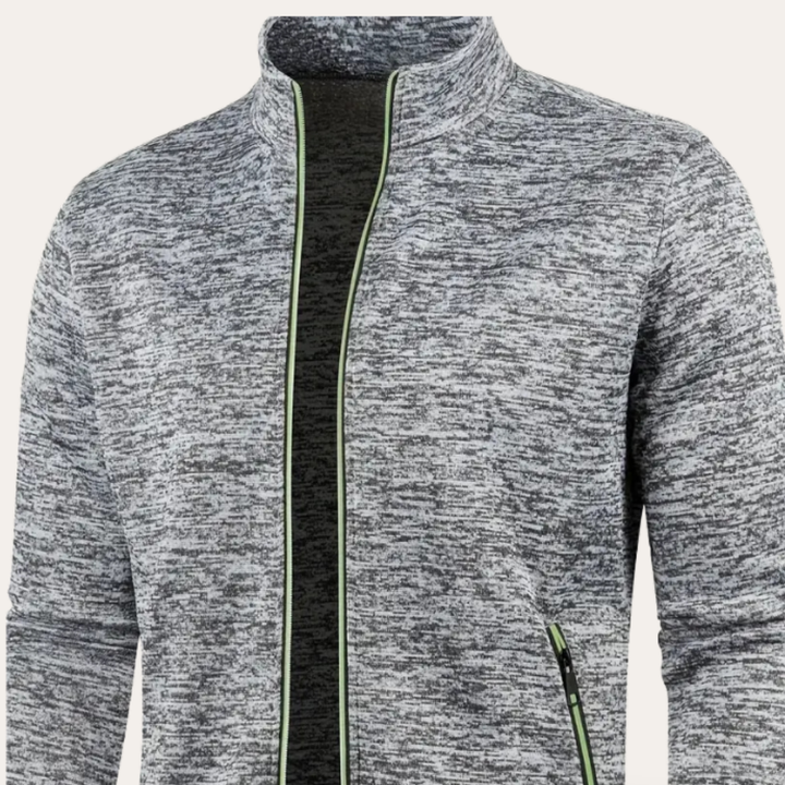 Atmungsaktiven Sportlichen Zip-Jacke für Herren | Vestea