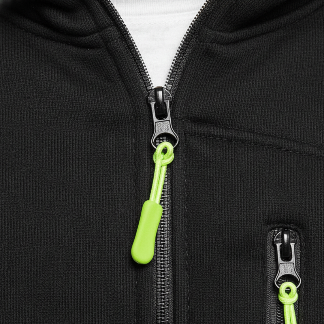 Herren Kapuzenjacke mit Reißverschluss | Vestea