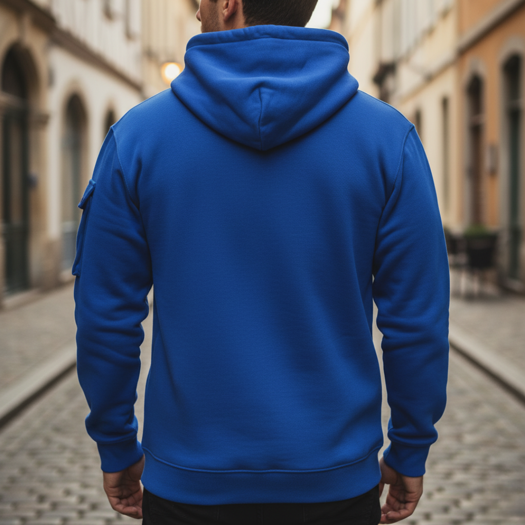 Herren Kapuzenpullover mit Reißverschluss | Vestea