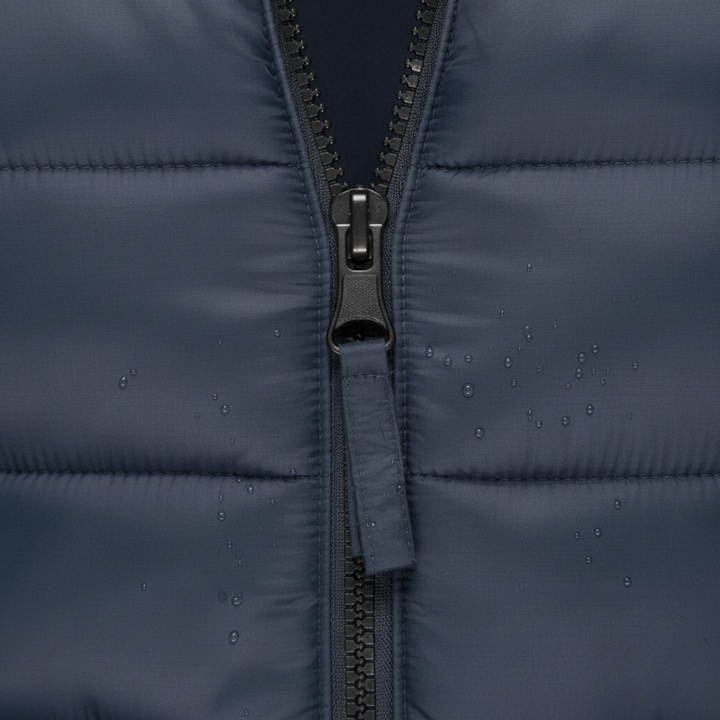 Langer Damen-Wintermantel aus Polyester | Vestea