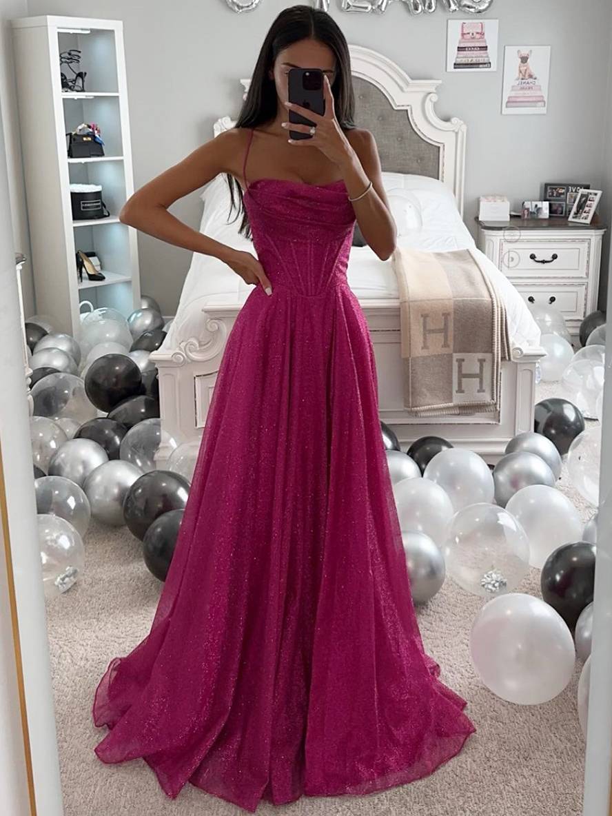 Robe maxi femme en satin, manches longues, col ouvert, midi, tenue de soirée