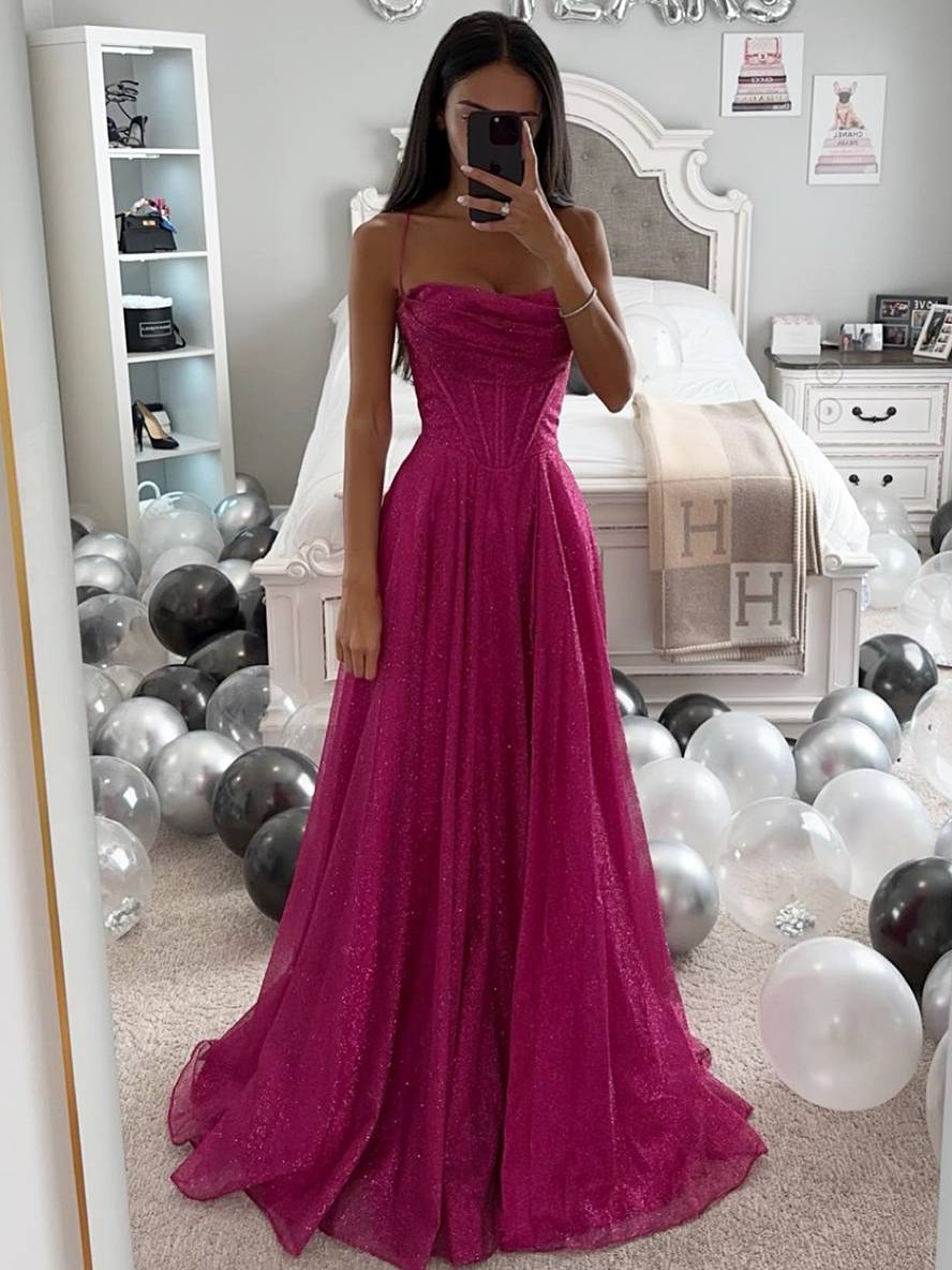 Robe maxi femme en satin, manches longues, col ouvert, midi, tenue de soirée