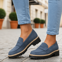 Women Orthopedic Loafers Cushioned Insole Ergonomic Fit
