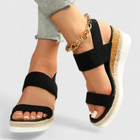Women's Orthopedic Sandals Adjustable Strap Arch Support Cushioned Sole Open Toe