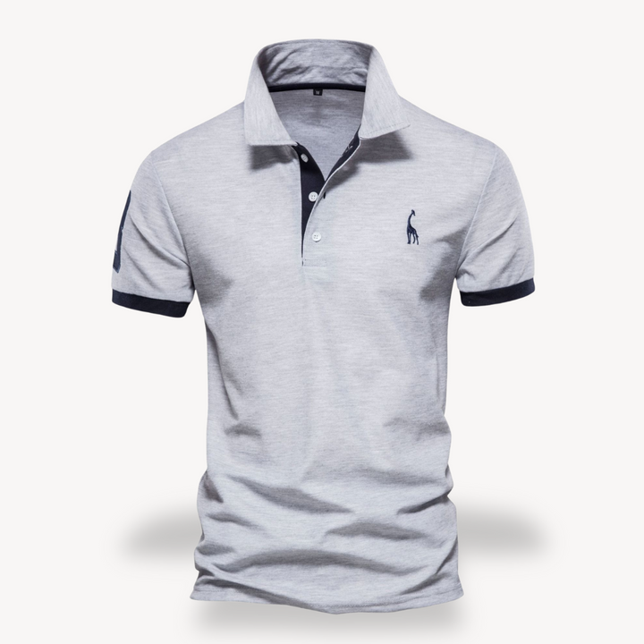Herren Polo-Shirt - Slim Fit, Baumwolle, Farbakzente | Vestea