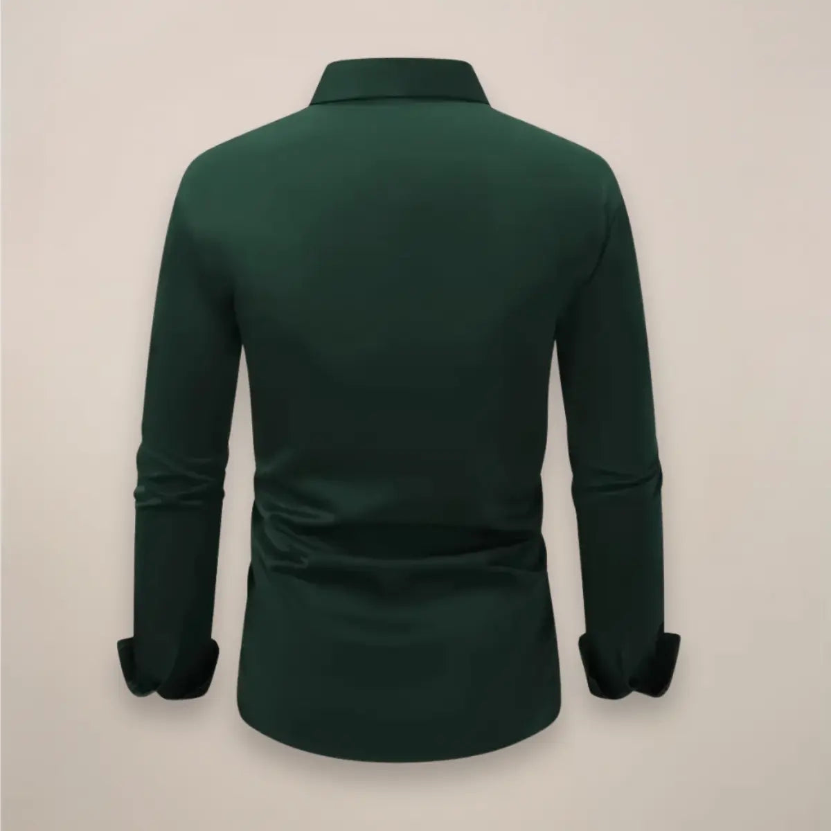 Men's Oxford Shirt Cotton Long Sleeve Button-Up Classic Collar Regular Fit