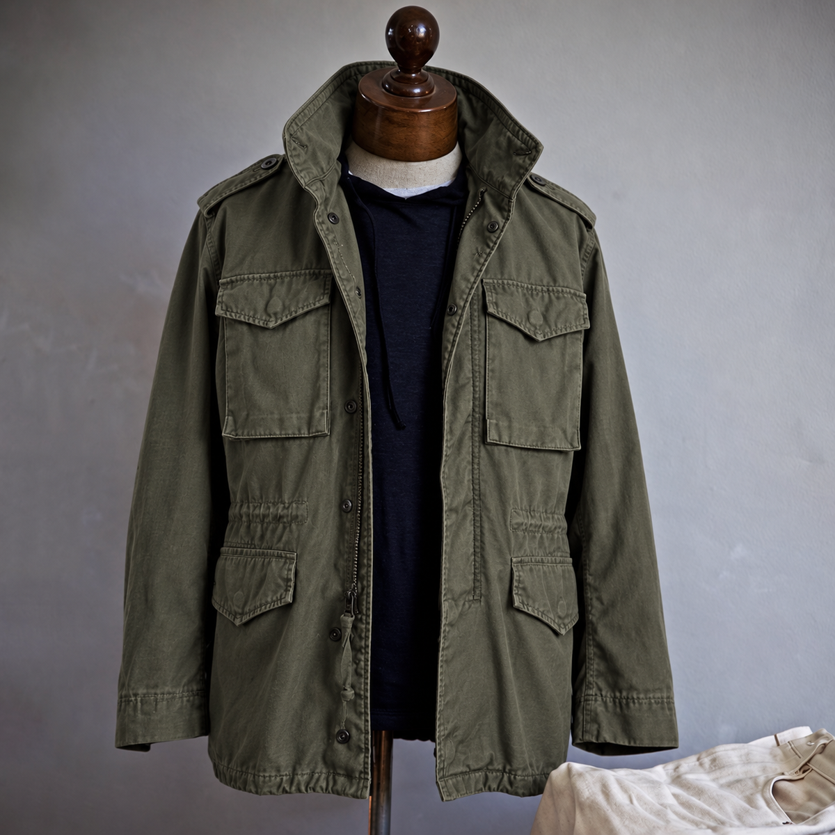Men's Multi-Pocket Field Jacket | Military Style