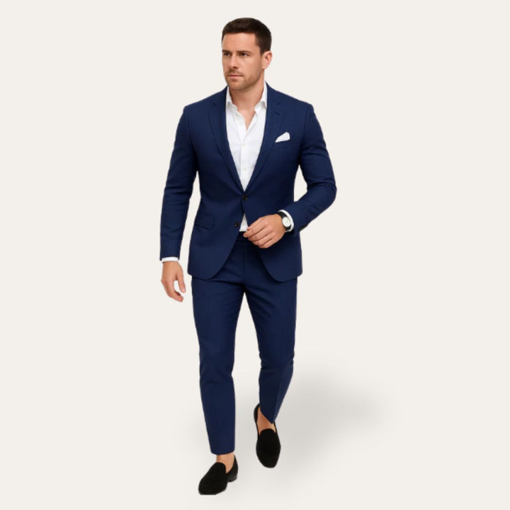 Herren Leinen Anzug Slim Fit | Vestea
