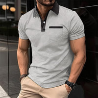 Men's Short Sleeve Polo Shirt | Chest Pocket
