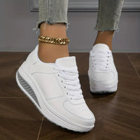 Women's Shoes Orthopedic Cushioned Sole Stable Support Lace Up Casual