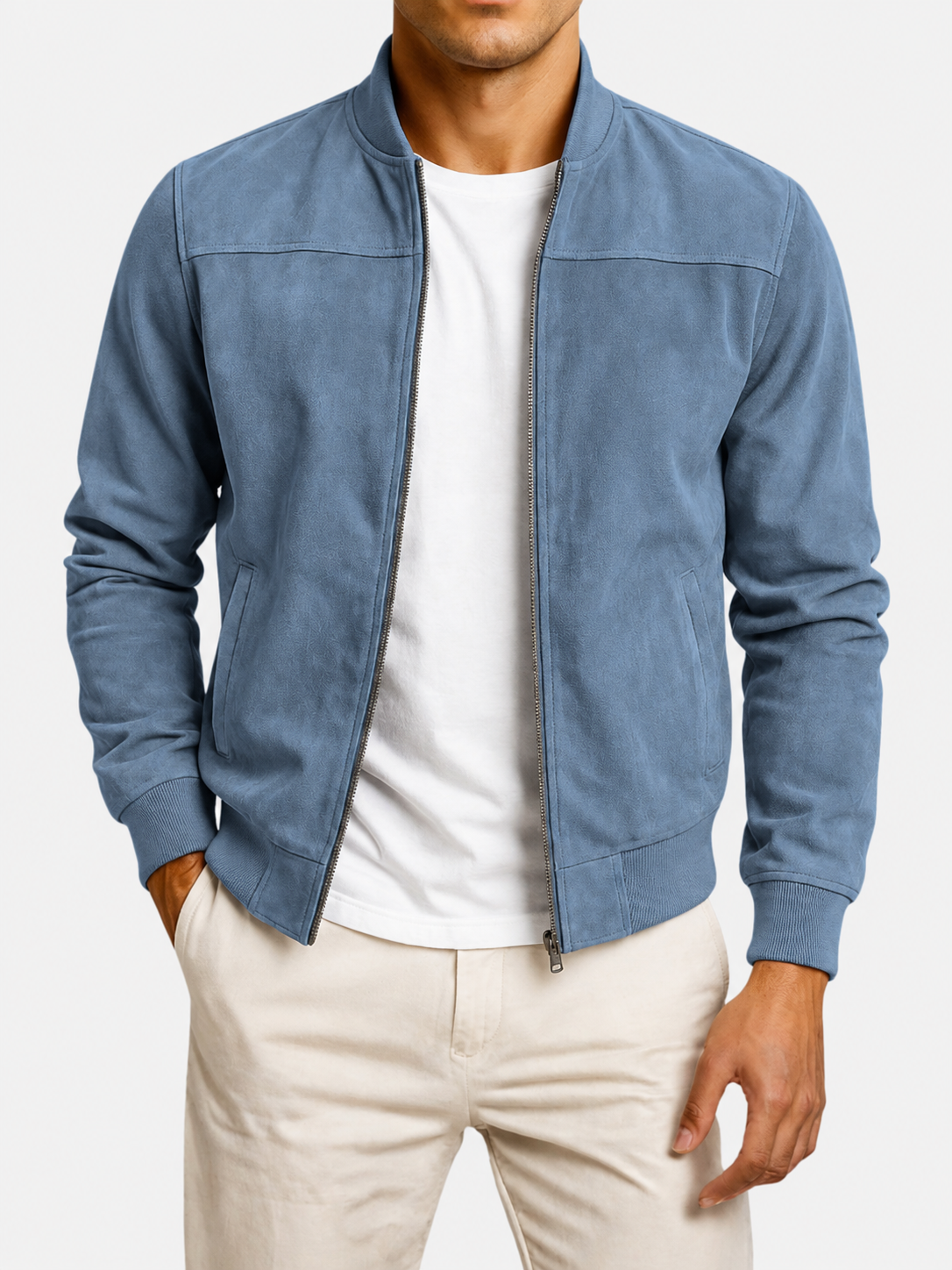 Men's Structured Suede Coats & Jackets