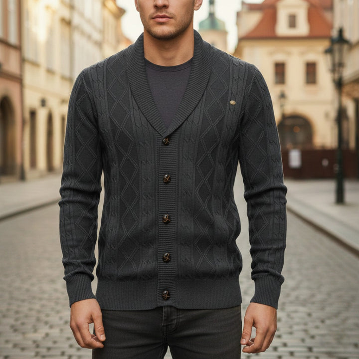 Herren-Cardigan mit Knöpfen | Vestea