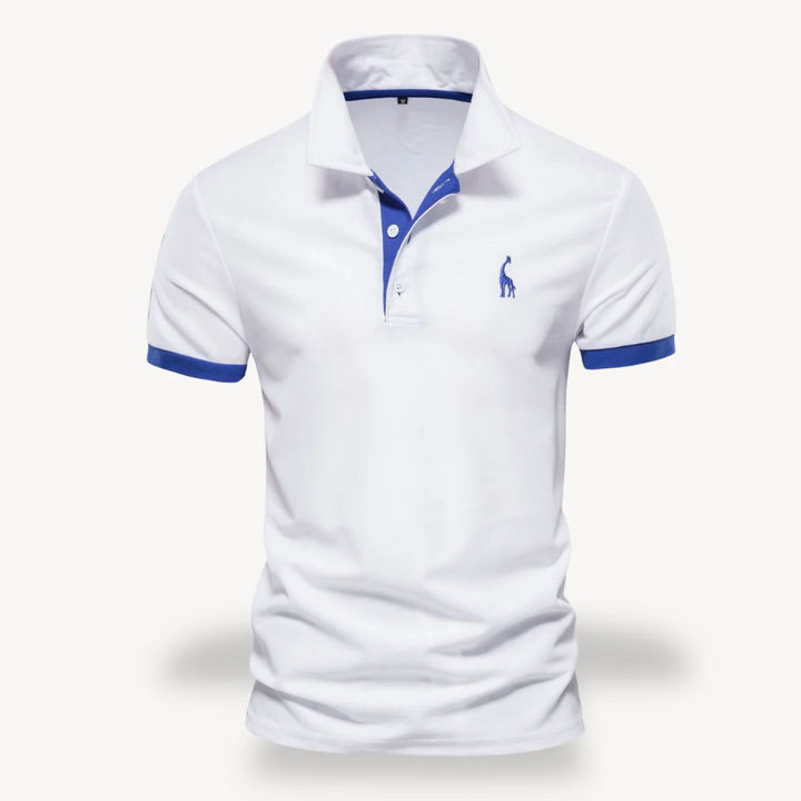Herren Polo-Shirt - Slim Fit, Baumwolle, Farbakzente | Vestea