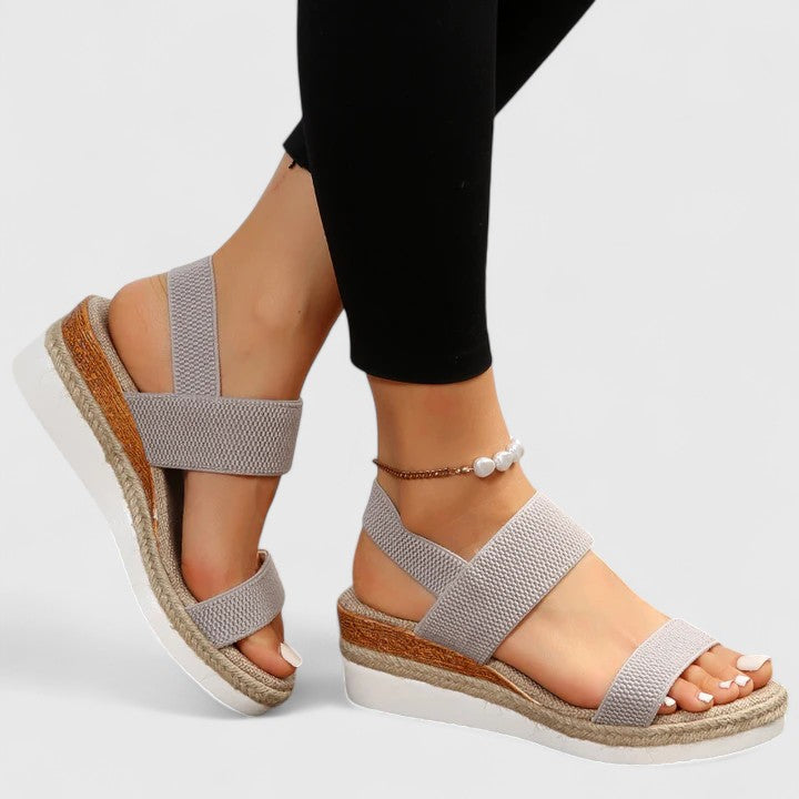 Women's Sandals Orthopedic Elastic Strap Open Toe