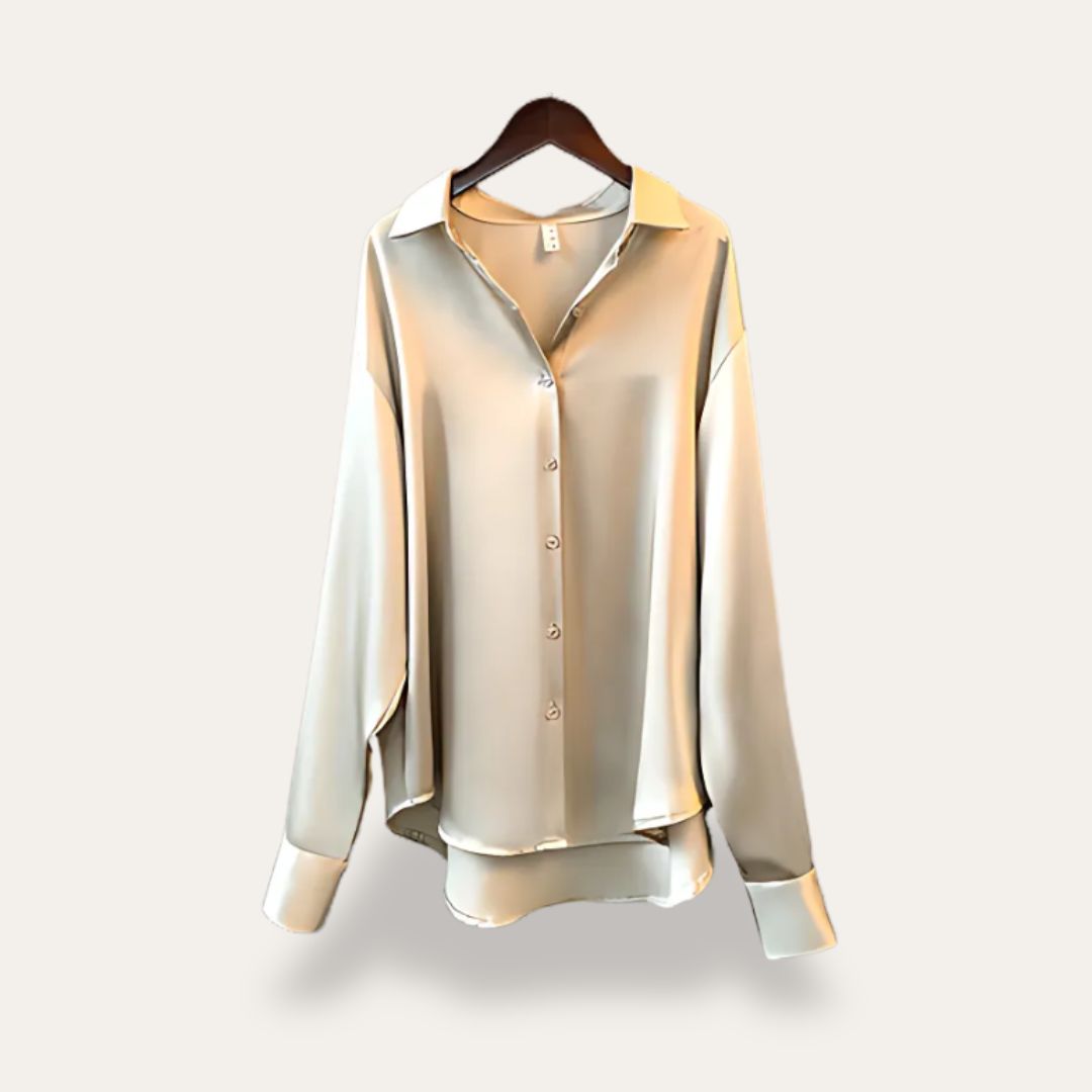 Vestea | Damen Satin Bluse